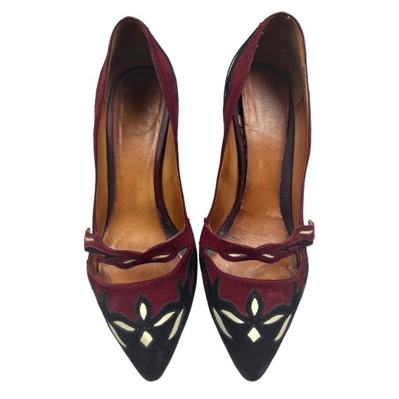 Isabel Marant Kylie Suede Flower Applique Heels *Read* - Picture 6 of 14